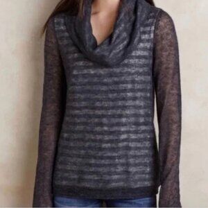 Moth for Anthropologie  Cowl-neck Sweater Sz L